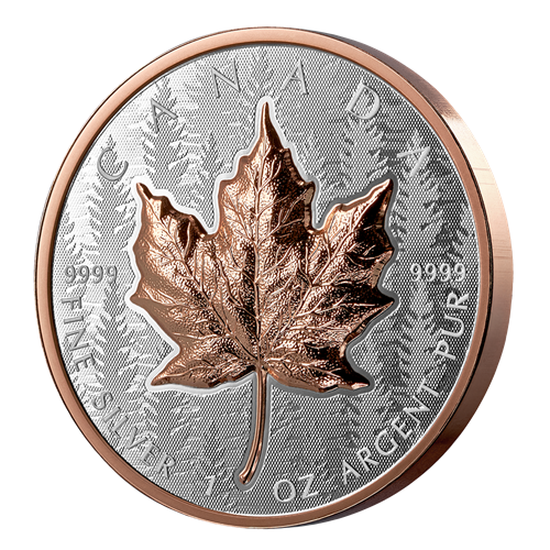 2025 Royal Canadian Mint 1oz Silver Mapel Leaf High Relief Coin
