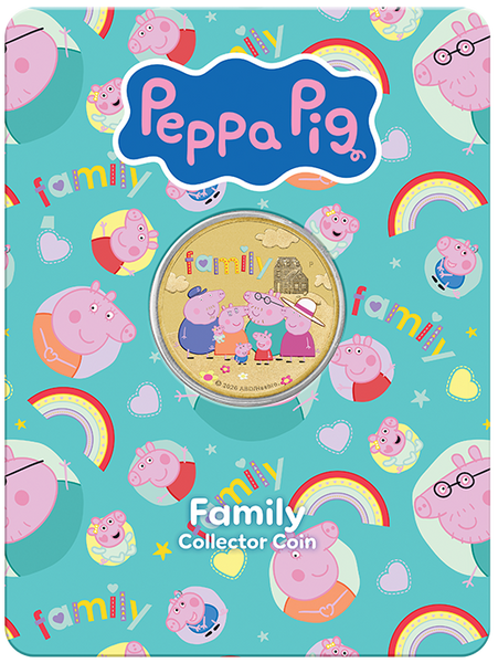 2026 Peppa Pig Three Coin Collection