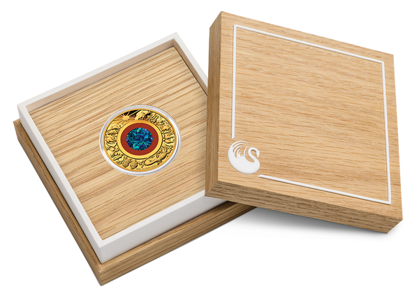 2026 Wonders of Australia 'The Outback' 1oz Gold Proof Opal Coin