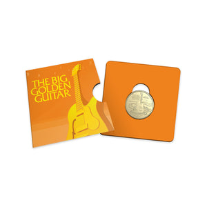 2025 Aussie Big Things 2 - $1 Uncirculated Coin on Card – The Big Golden Guitar