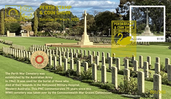 Perth Stamp & Coin Show Lest We Forget $2 