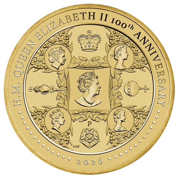 2026 Queen Elizabeth 100th Birthday $1 PNC