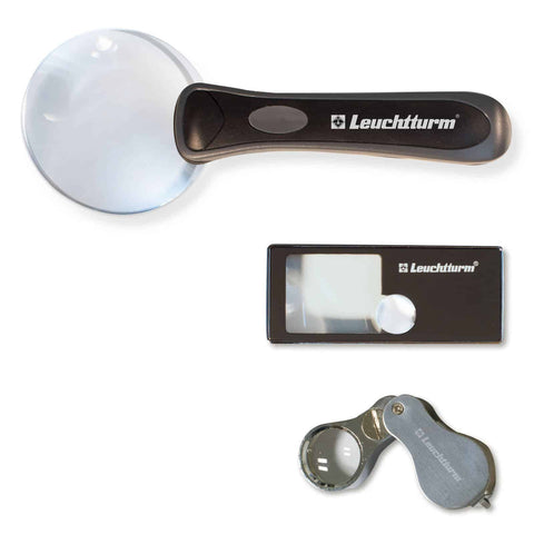 Lighthouse LOOK LED Magnifier Set, Magnification 2.5x-10x (LUSET1)