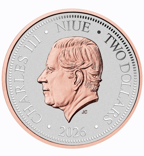 2026 Native Impressions Wedge-Tailed Eagle 1oz Super Incused Rose Gold Silver Coin