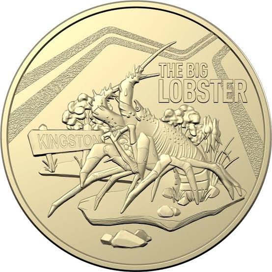 2023 Aussie Big Things 'Big Lobster' $1 Cotton & Co Roll -Includes Protective Tube