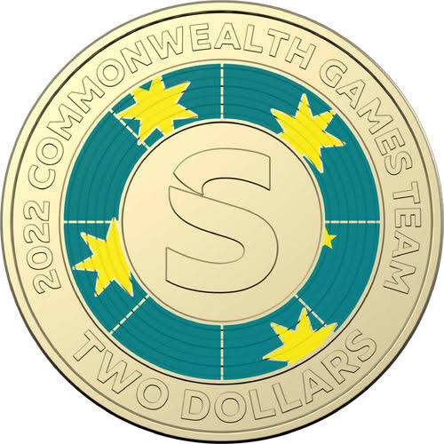 (Copy) 2022 Australian Commonwealth Games 'S' $2 Cotton and Co Roll