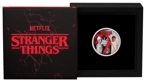 2026 Stranger Things 'Eleven & Vecna' 1/2oz Silver Coloured Coin
