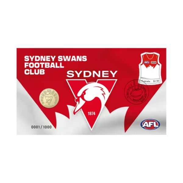 2024 Sydney Swans Football Club $1 Limited Edition PNC