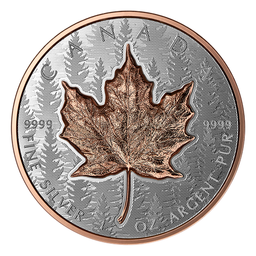 2025 Royal Canadian Mint 1oz Silver Mapel Leaf High Relief Coin