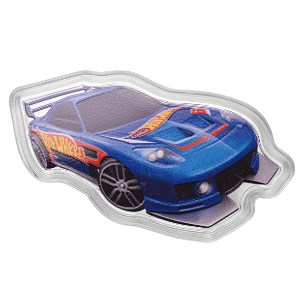 2025 Hot Wheels 1oz Silver Car Shaped Coin