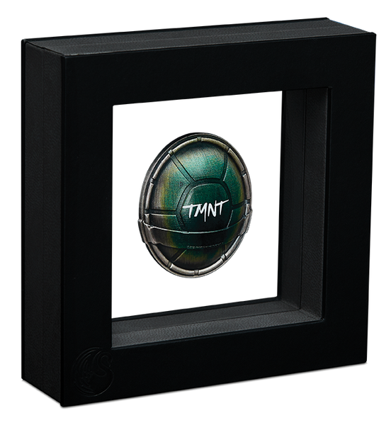 2025 Teenage Mutant Ninja Turtles 1.5oz Antiqued Silver Coloured Coin