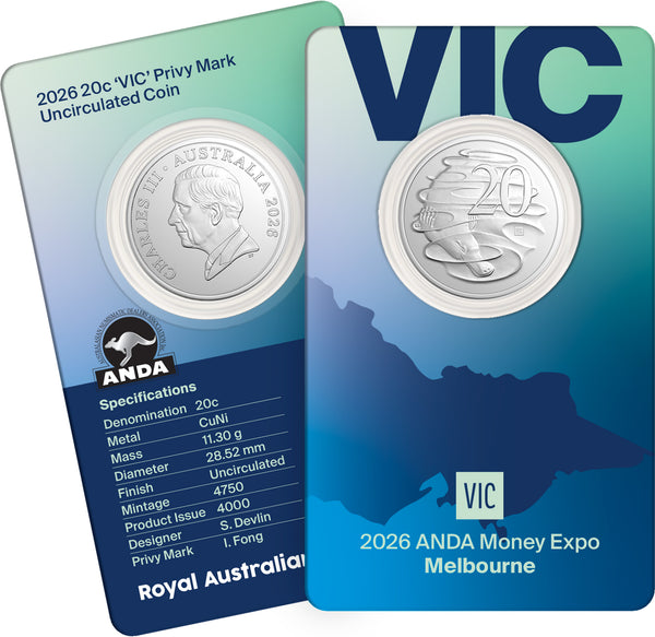 2026 ANDA State Series 20c with Vic Privy Mark