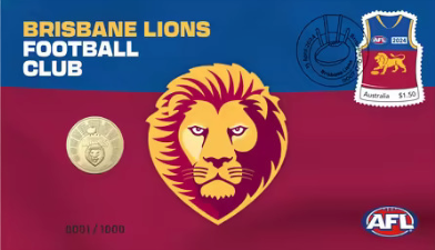 2024 Brisbane Lions Football Club $1 Limited Edition PNC