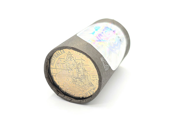 1988 Bicentennary 50c Cotton and Co Roll Includes Protective Tube