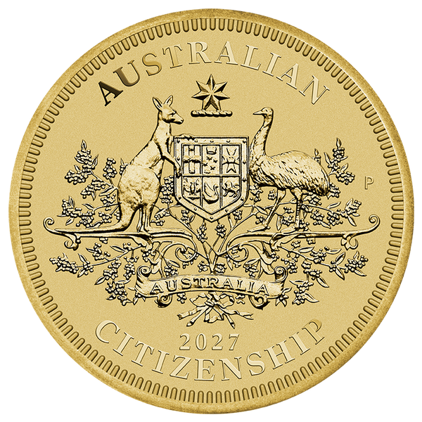 2027 Australian Citizenship $1 Carded Coin