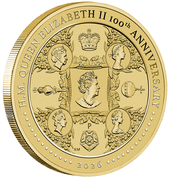 2026 Queen Elizabeth 100th Birthday $1 PNC
