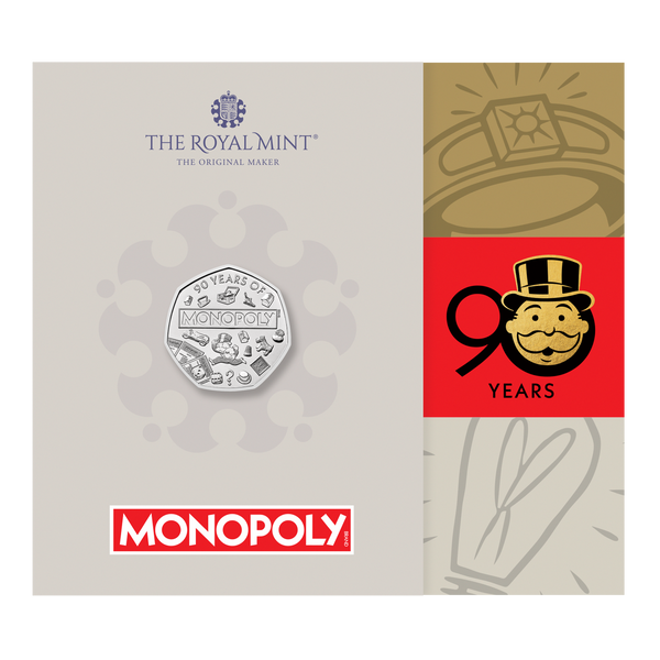 2025 Monopoly UK 50p
Brilliant Uncirculated Coin
