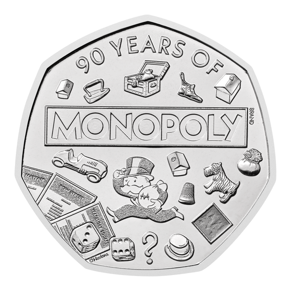 2025 Monopoly UK 50p
Brilliant Uncirculated Coin