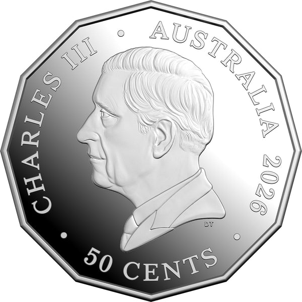2026 Wave Hill Walk Off 60th Anniversary & Aboriginal Land Rights 50th Anniversary 50c Silver Proof coin