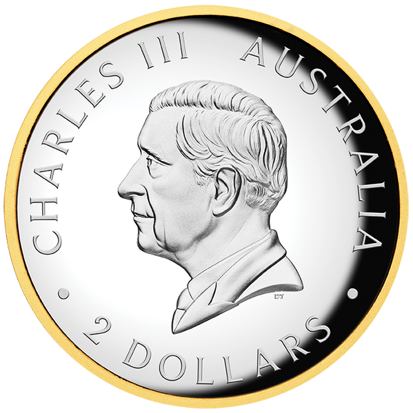 2026 Australian Kookaburra 2oz High-Relief Gilded Coin