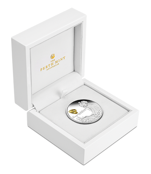 2026 Wedding 1oz Gold Gilded Silver Proof Coin
