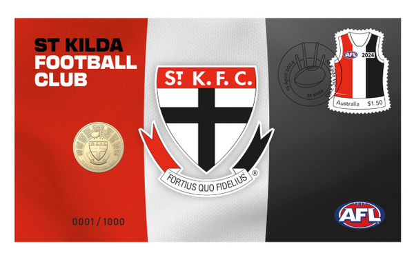 2024 St Kilda Football Club $1 Limited Edition PNC