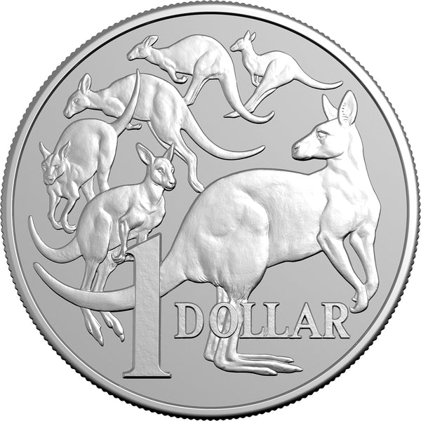 2026 Kangaroo Series - Mob Of Six Roos 1oz Silver Frosted Uncirculated Coin