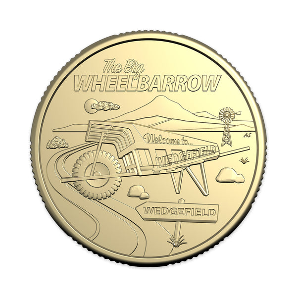 2025 Aussie Big Things 2 - $1 Uncirculated Coin on Card – The Big Wheelbarrow