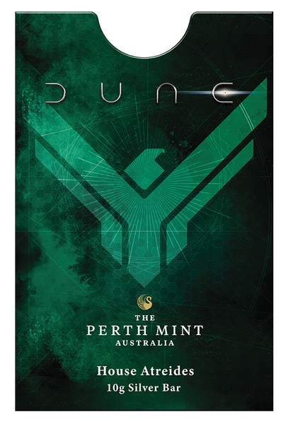 2026 Dune 'House Atreides' 10g Silver Minted Bar