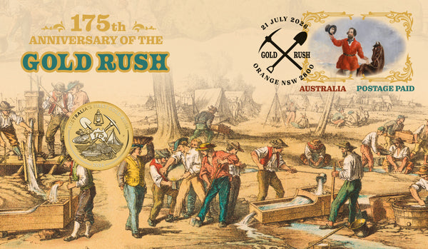 2026 Australia's First Gold Rush 175th Anniversary $1 PNC