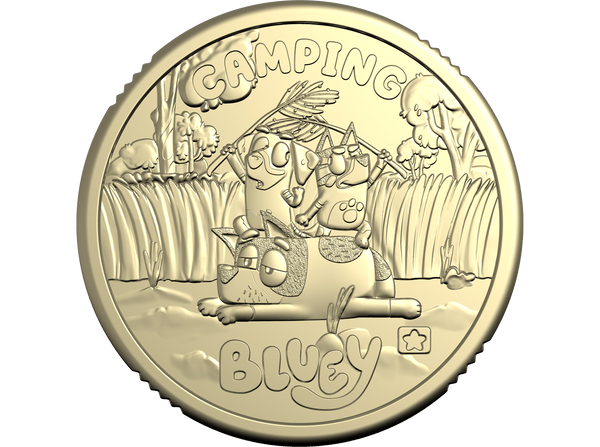 2026 Bluey – $2 Five-Coin Tube and Folder Set (Unopened)