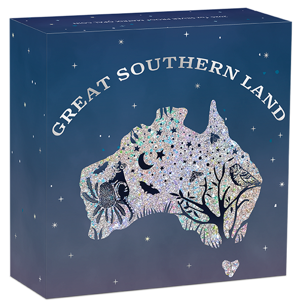 2026 Great Southern Land 'Nocternal'
1oz Silver Proof Coin with Matrix Opal Insert