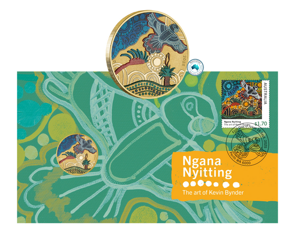 2025 Ngana Nyitting – The Art of Kevin Bynder 'Black Cockatoo' $1 PNC
