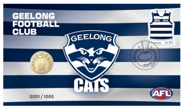2024 Geelong Football Club $1 Limited Edition PNC