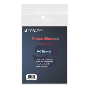 Guardhouse Shield Photo Sleeve 4x6 Pack of 100