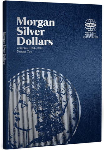 Whitmans - Morgan Silver Dollar No2, (1884-1890) - Blue Album