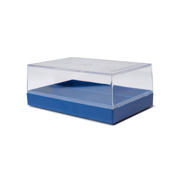 Leuchttrum Plastic Coin Box for 100 Holders - Blue