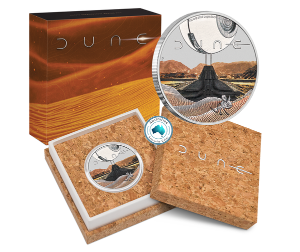 2026 Dune 1oz Silver Coloured Proof Coin
