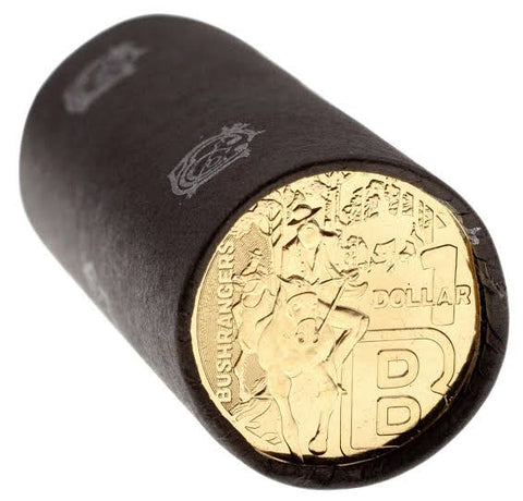 2022 Great Aussie Coin Hunt 'B - Bushranger' $1 Cotton & Co Roll