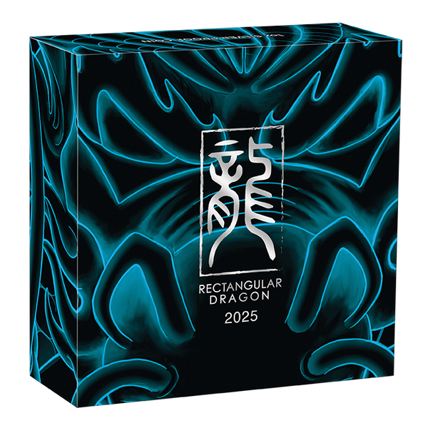 2025 Dragon $1 Rectangular Silver Proof Coin