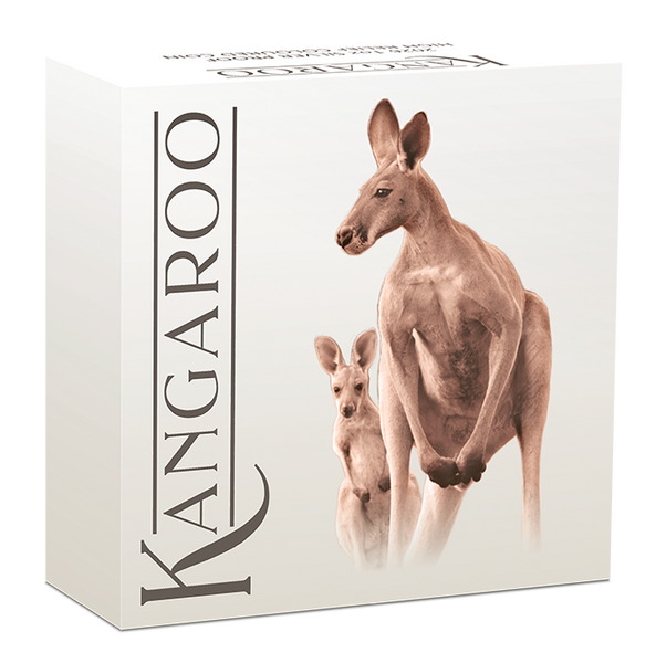 2026 Australian Kangaroo $1 Coloured 1oz Silver Proof High Relief Coin
