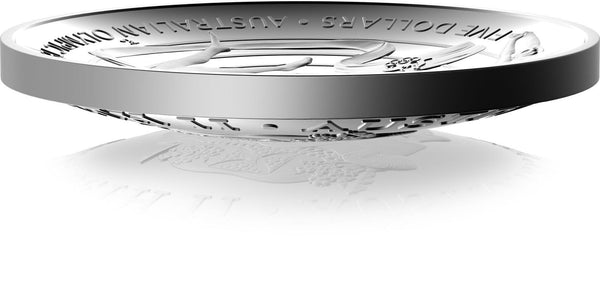 2020 Australia Olympic Team $5 1oz Fine Silver Proof Domed Coin