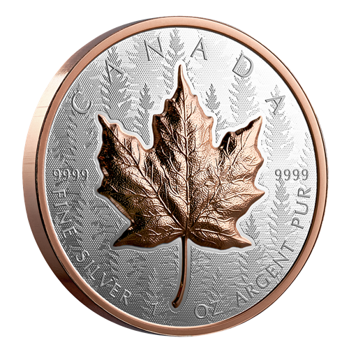2025 Royal Canadian Mint 1oz Silver Mapel Leaf High Relief Coin