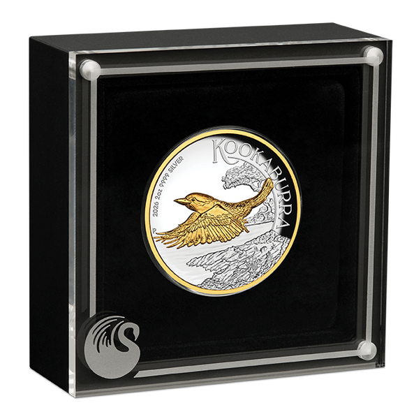 2026 Australian Kookaburra 2oz High-Relief Gilded Coin