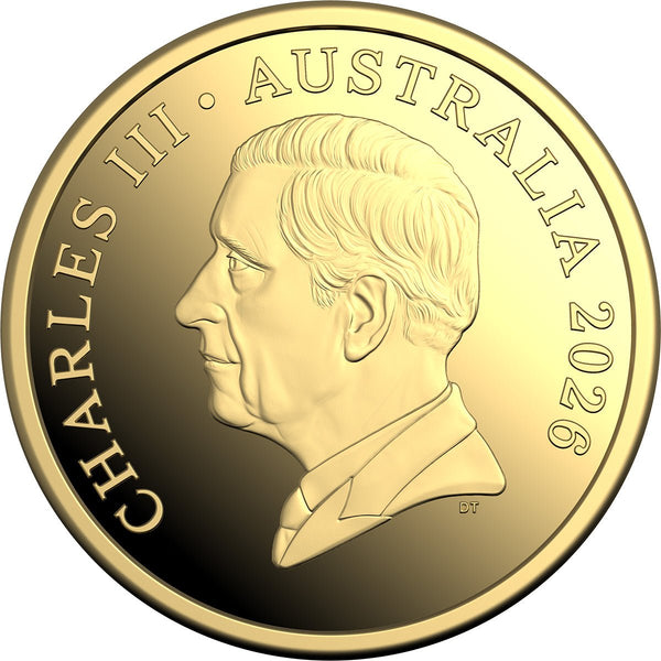 2026 Kangaroo Series - Mob Of Six Roos 1/10oz Gold Proof Coin
