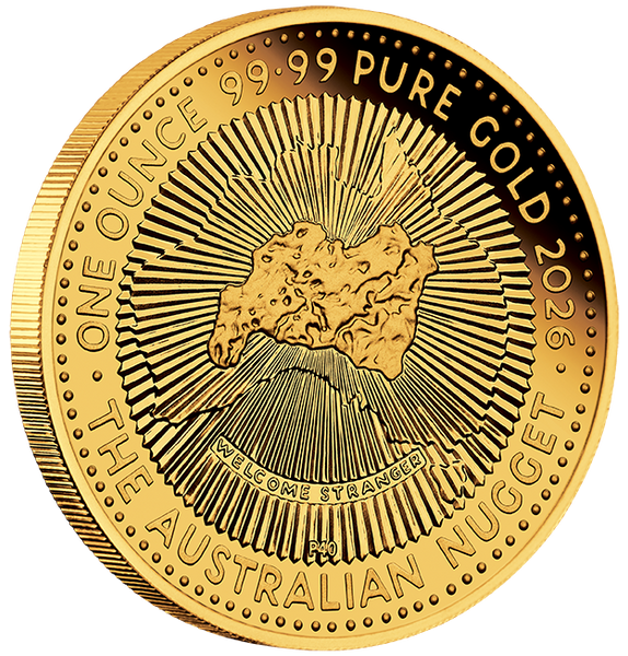 2026 Australian Nugget 40th Anniversary 1oz Gold Proof Coin