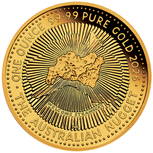 2026 Australian Nugget 40th Anniversary 1oz Gold Proof Coin