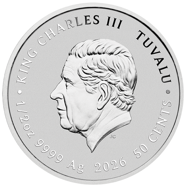 2026 Stranger Things 'Eleven & Vecna' 1/2oz Silver Coloured Coin
