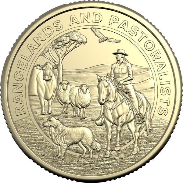 2026 Heart & Soul of Australia $1 Uncirculated Coin on Card