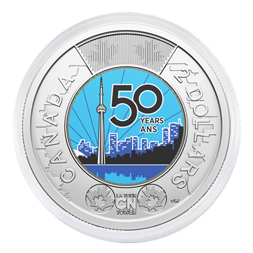 2026 CN Tower 50th Anniversary $2 Special Wrap Roll Box Set